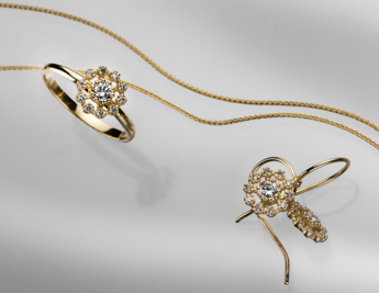 Dandelion Collection | 14K Gold and Diamond Jewelry