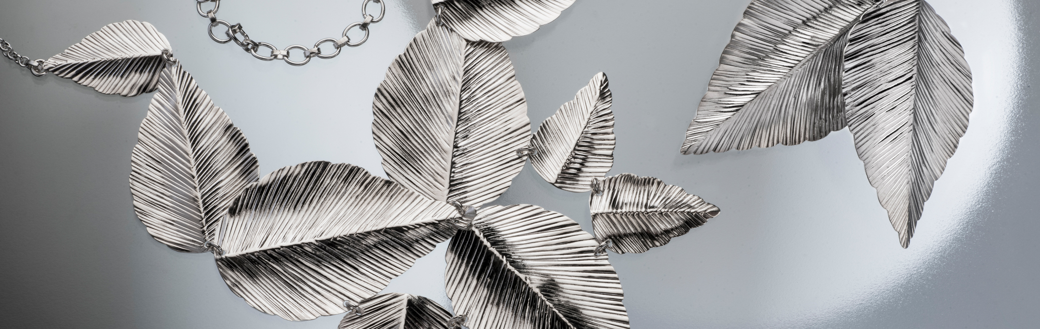 Leaves Collection | Handmade Limited Edition 925 Sterling Silver Jewelry