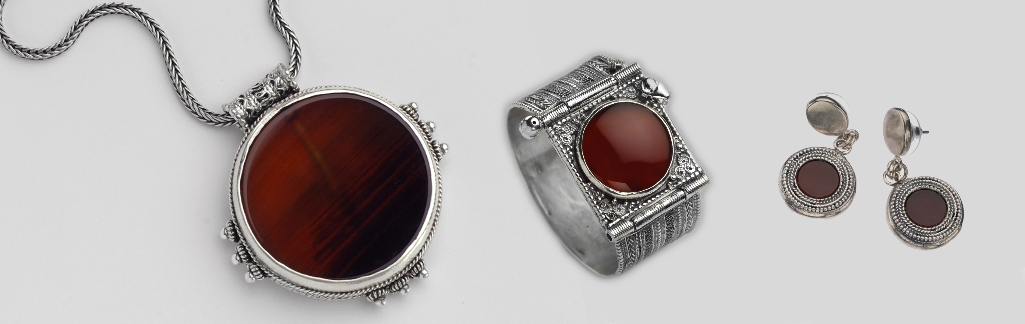 Red Moon Collection | 925 Sterling Silver Jewelry with Carnelian