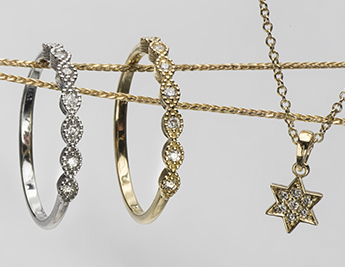 Zohar Collection | 14K Yellow & White Gold Jewelry with Diamonds