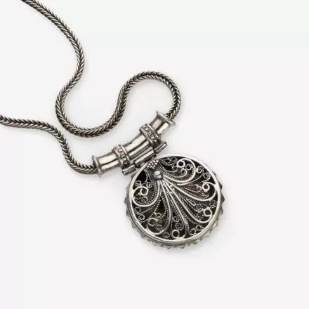 Silver Filigree Art Handmade Necklace