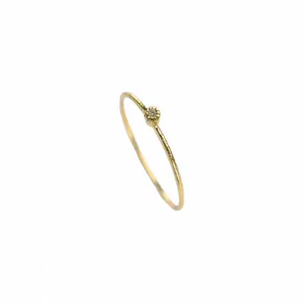 Inspire Ring - 14K Gold with Diamond