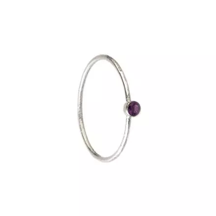 925/Silver Inspire Ring with Amethyst