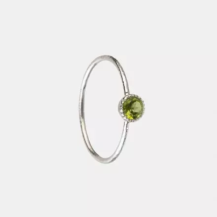 925/Silver Inspire Ring with Peridot