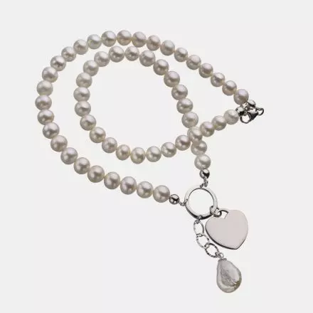 Pearl Silver Necklace
