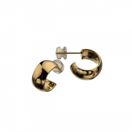14k Gold Earrings 10mm