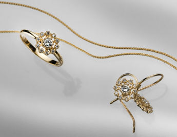 Dandelion Collection | 14K Gold and Diamond Jewelry