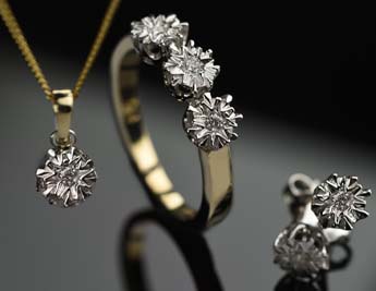 Solitaire Collection | 14K Gold and Diamond Jewelry