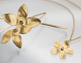 Bouquet Collection | 14K Gold and Diamond Jewelry