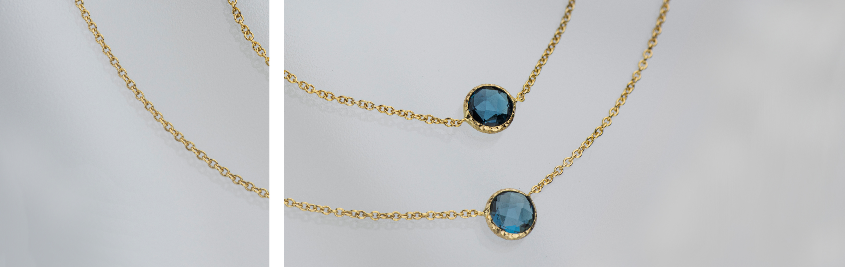 Oasis Collection | 14K Gold and London Blue Topaz Jewelry