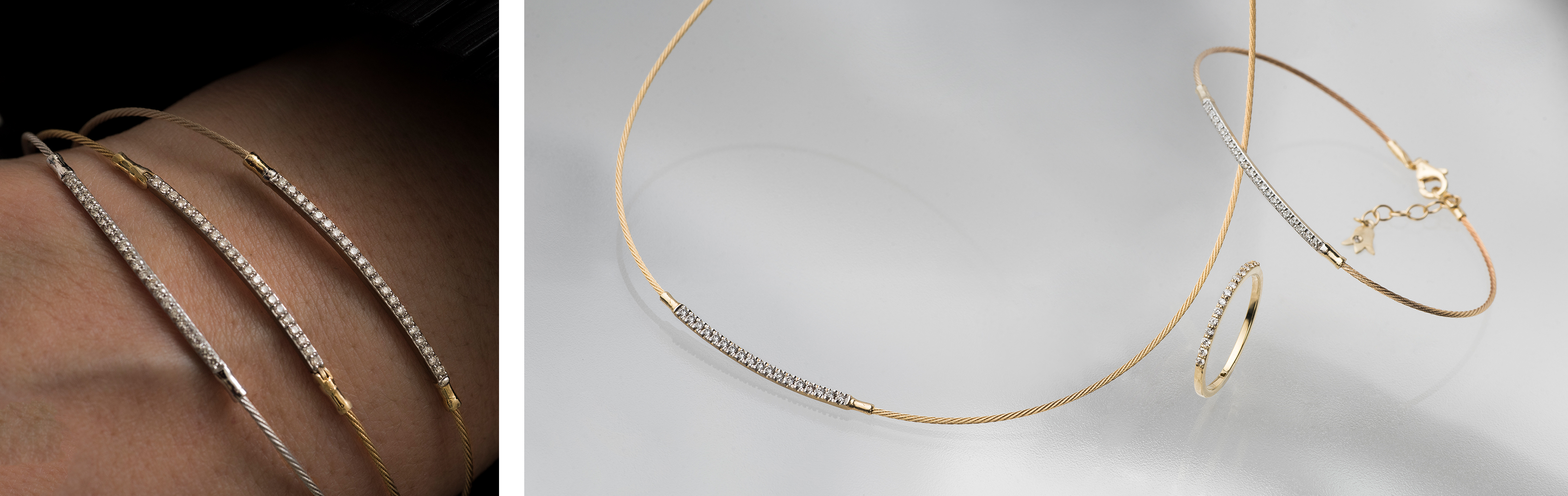 Simple Elegance Collection | 14K Gold and Diamond Jewelry