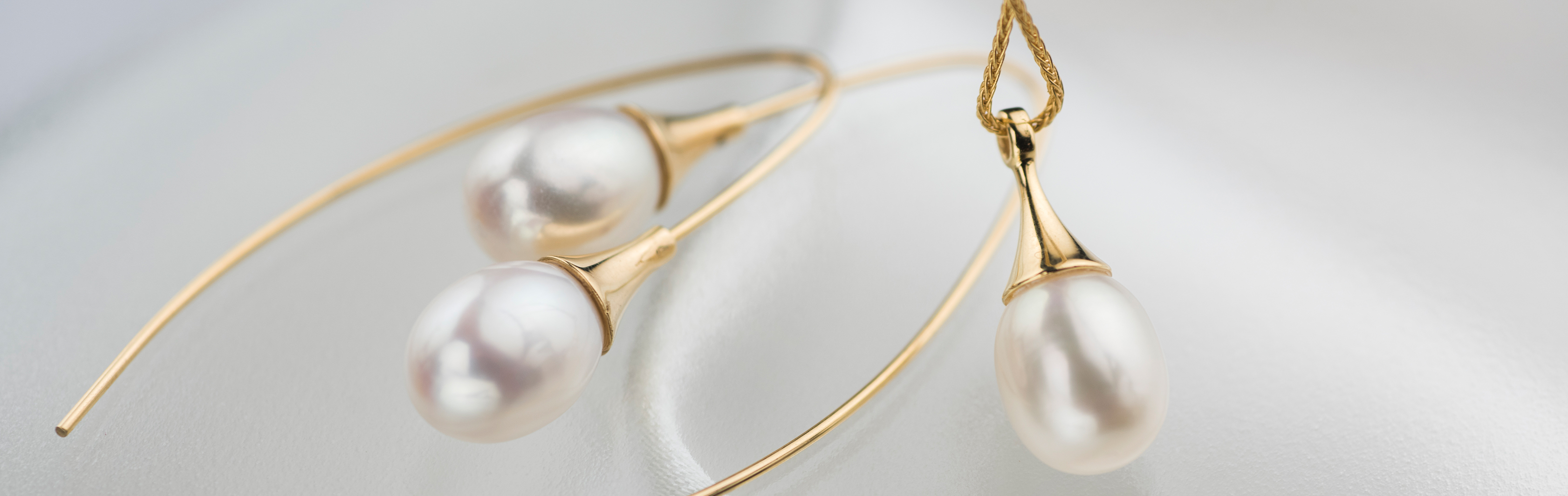 Luna Collection | 14K Gold and Pearl Jewelry