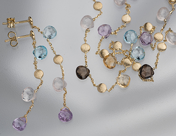 Pastel Collection | 14K Gold Jewelry with Natural Gemstones