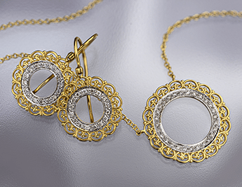Golden Crowns Collection | 14K Gold and Diamonds Jewelry