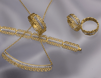 Lyrical Collection | 14K Gold and Diamonds Jewelry