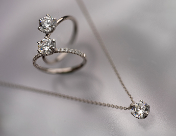 White Night Collection | 9K White Gold Jewelry with Lab-grown Diamonds