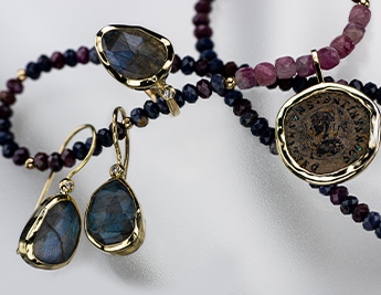 Ancient Rome Collection | 9K Gold Jewelry with Gemstones