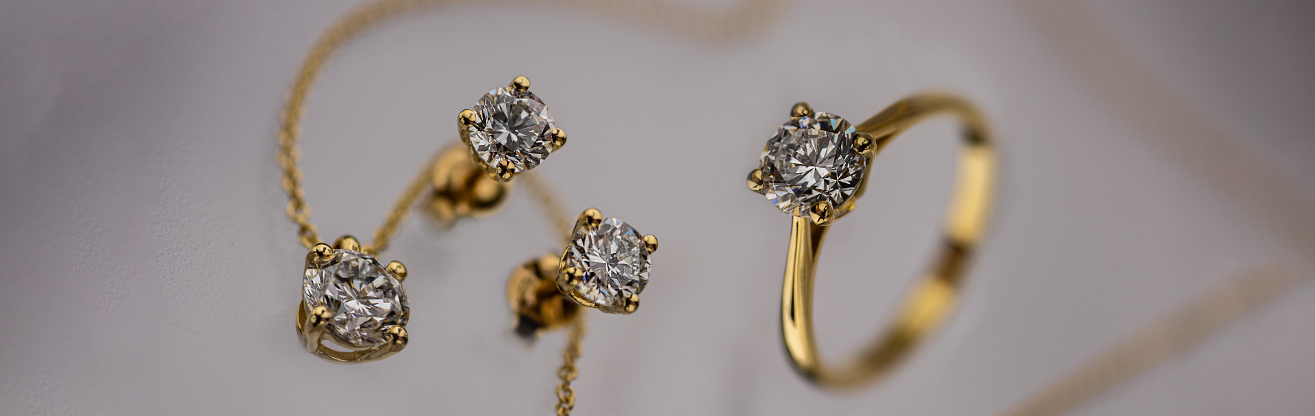 9K Gold Jewelry with Lab-grown Diamonds