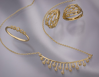 Seashore Collection | 14K Gold and Diamonds Jewelry