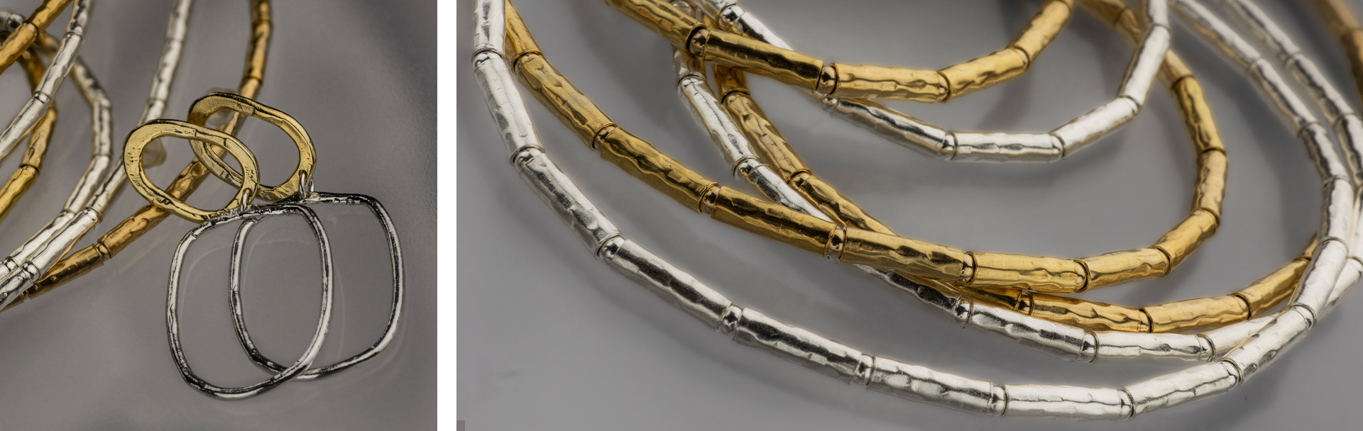 925 Sterling Silver, 18K Gold and Goldfield Jewelry